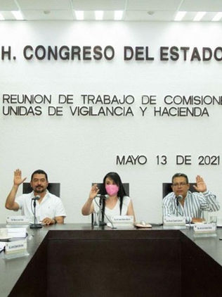 Comisiones unidas del congreso del estado analizan la cuenta publica estatal 