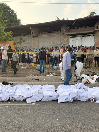 Autoridades investigan causas de accidente de migrantes en Chiapas