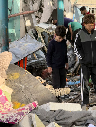 Israel ataca una escuela en Gaza