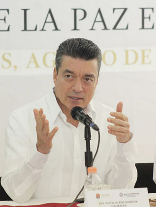 Encabeza Rutilio Escandón Mesa Regional y Estatal de Seguridad en Palenque