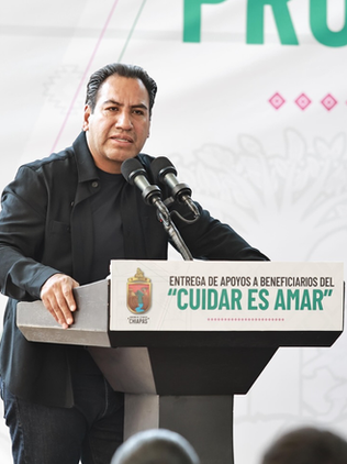 Eduardo Ramírez impulsa una política social humanista en Chiapas