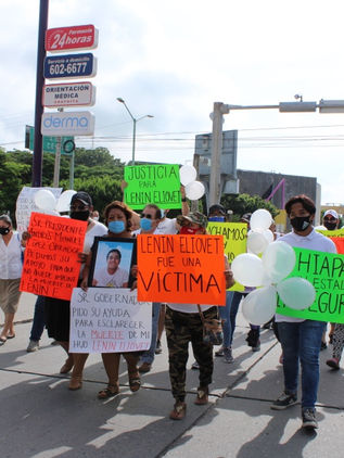 Demandan justicia por el crimen del joven Lenin; apareció sin órganos