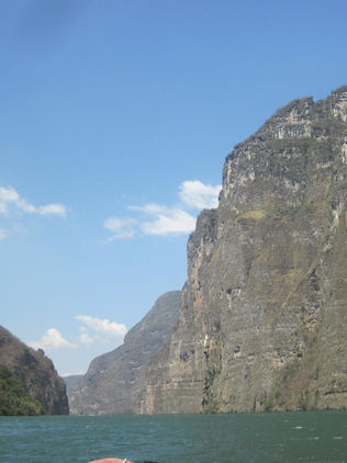 Alertas a estudios en paredes del Cañón del Sumidero: Conagua