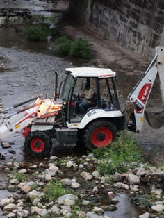 Ayuntamiento puso en marcha trabajos de desazolve del río Sabinal y afluentes