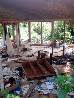 Destruyen campamento de presos al interior del CERSS 10 de Comitán