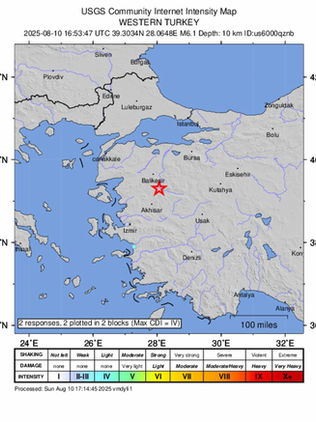 Al menos un muerto y seis heridos por terremoto que sacude a Turquía