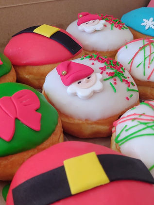 Donas navideñas por terapias