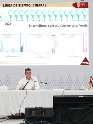 Destaca Rutilio Escandón respaldo de AMLO para atender necesidades prioritarias de Chiapas