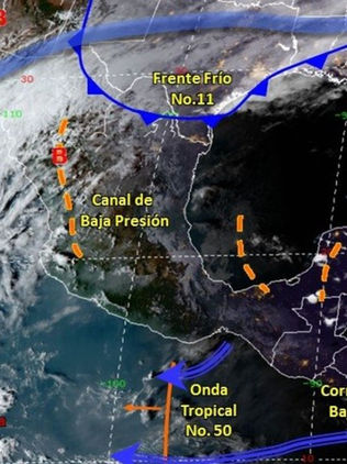 Llegarán a México 53 frentes fríos con temperatura arriba del promedio