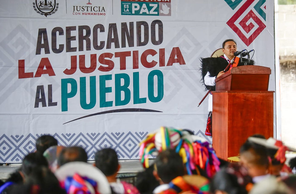 Poder Judicial avanza con el programa “Acercando la Justicia al Pueblo”
