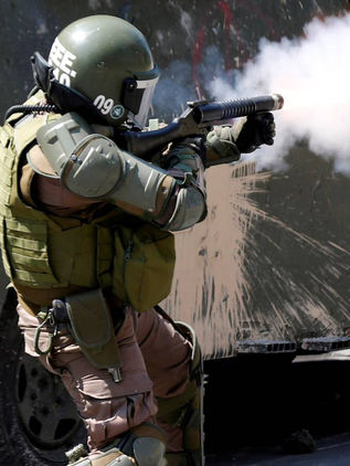 La ONU demanda que se dejen de usar balines y perdigones en Chile