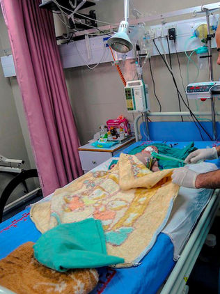 Israel bombardeó el martes el único hospital pediátrico de ciudad de Gaza, según Sanidad