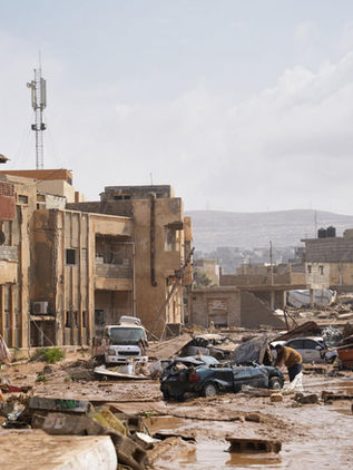 Las inundaciones en Libia dejan más de 6000 muertos y 9000 desaparecidos