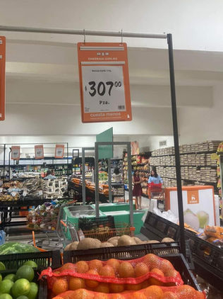 Precios de frutas y verduras “por las nubes”