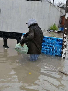 Reynosa bajo el agua tras el paso del huracán "Hanna"