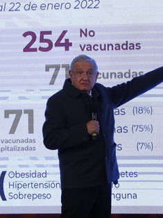 López Obrador no considera necesario vacunar a menores de 5 a 11 años