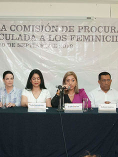Instalan Comisión de Procuración de Justicia Vinculada a los Feminicidios