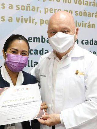 Salud cumple cobertura de vacunación al 100 % en población infantil