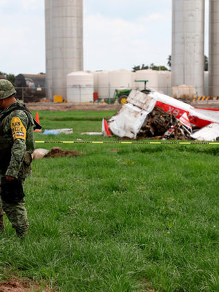 Muere en accidente aéreo el nieto del “Señor de los cielos”