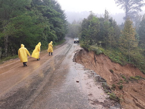 En Chiapas se continúa brindando apoyo a población afectada por lluvias