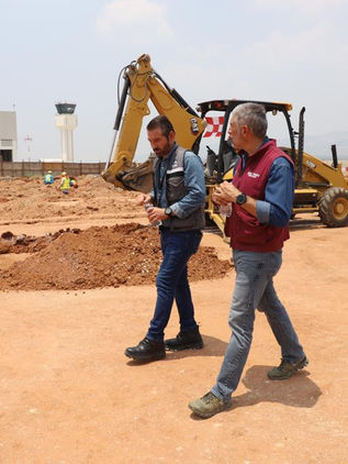 Avanza construcción del Hangar de carga y plataforma en el Aeropuerto AAC
