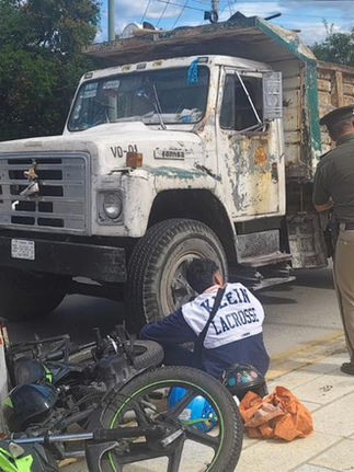 Colisionaron en La Antorcha