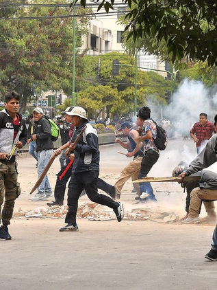 Protestas en Bolivia dejan ocho heridos y varios detenidos