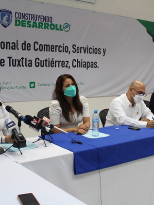 Presenta Canaco Tuxtla estrategias para reactivar la economía local
