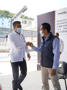Reconoce Llaven Abarca visión del gobernador para invertir en infraestructura pública en Chiapas