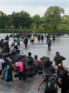 Flujo migratorio en México cayó 36%