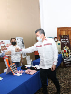 Rutilio Escandón inaugura Feria Nacional del Empleo para Jóvenes e Inclusión Laboral 2021