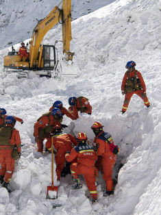 Avalancha en el Tíbet deja 28 muertos