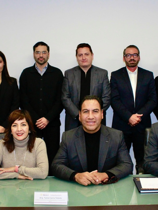 Eduardo Ramírez dialoga con la SICT sobre el proyecto AeroBalam para fortalecer conectividad