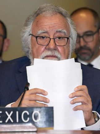 México subraya ante la OEA que la intervención en América Latina nunca trajo democracia