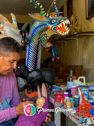 El arte de las tallas de madera de Oaxaca