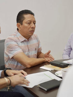 Se reúne Llaven Abarca con líderes del PVEM en Chiapas