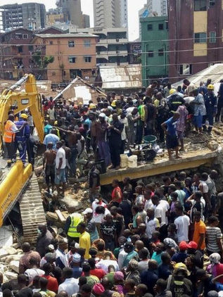 Al menos 25 muertos por colapso de escuela en Nigeria