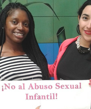 Elena Torres, poniendo su “granito de arena”