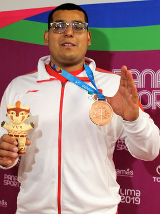Muñoz gana bronce en bala