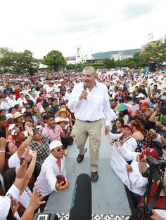 Chiapas ya decidió, México ya decidió; este apoyo popular no lo detiene nadie: Adán Augusto