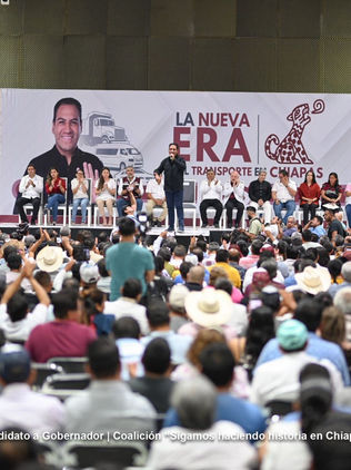 Eduardo Ramírez sostiene encuentro con transportistas de Chiapas