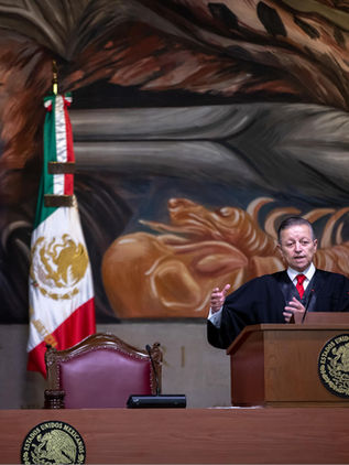 Arturo Zaldívar cierra mandato y presume del fin de corrupción