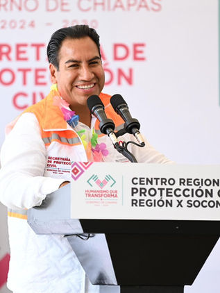 Eduardo Ramírez impulsa infraestructura para fortalecer la respuesta ante emergencias en el Soconusco