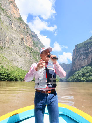 Rutilio Escandón supervisa acciones de limpieza del Cañón del Sumidero