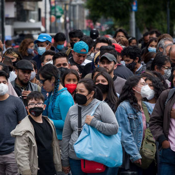 México registra 13 muertes y 6,301 contagios de COVID-19 en las últimas 24 horas