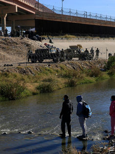 Presencia de Guardia Nacional de EU en la frontera intimida a migrantes