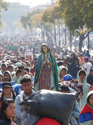 Ciudad de México espera 13 millones de personas por festividad de la Virgen de Guadalupe