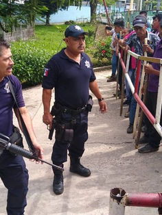 Militantes de MOCRI-CNPA-MN agredidos a balazos por policías de Tabasco