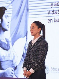 Escuelas libres de comida chatarra para marzo: Sheinbaum