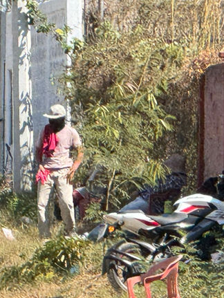 Se electrocuta albañil en El Recuerdo